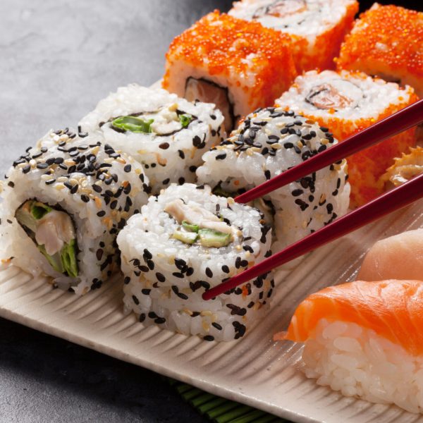 Sushi and maki set